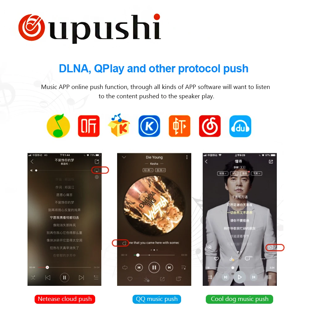 Oupushi VX5 W Square Smart Wifi Speaker Hifi In потолочный Bluetooth динамик для фоновой музыкальной