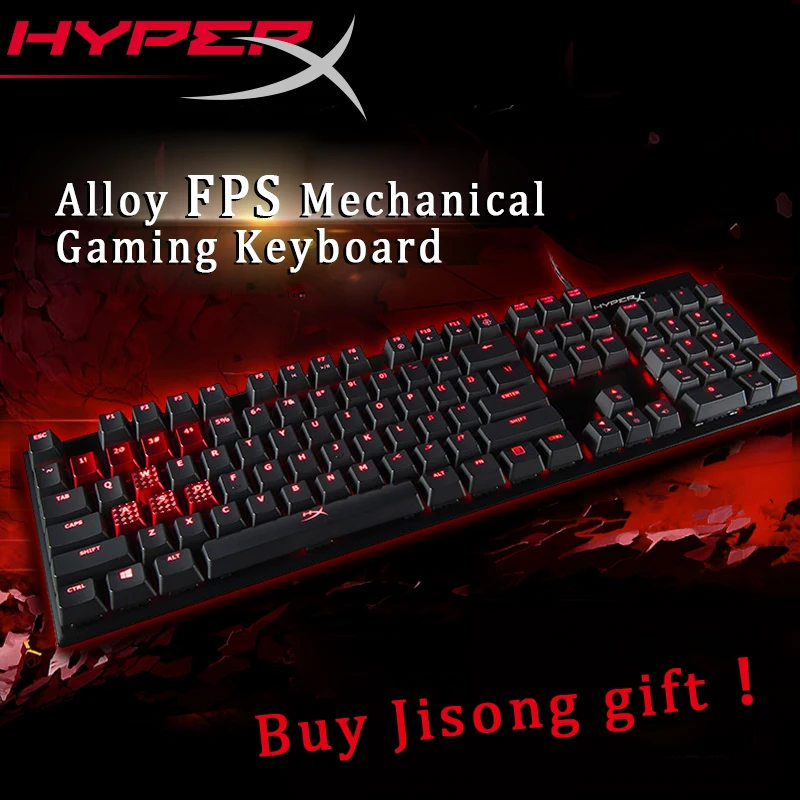 Hyperx Alloy Fps Mechanical Gaming Backlight 100 Per Cent Anti-ghosting And Full N-key Rollover Functions - Keyboards