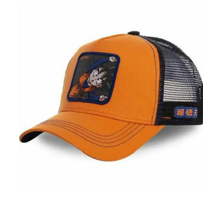 Бренд стилей Dragon Ball Snapback хлопок бейсбол кепки для мужчин женщин хип хоп папа сетчатая шапка бейсболка дропшиппинг