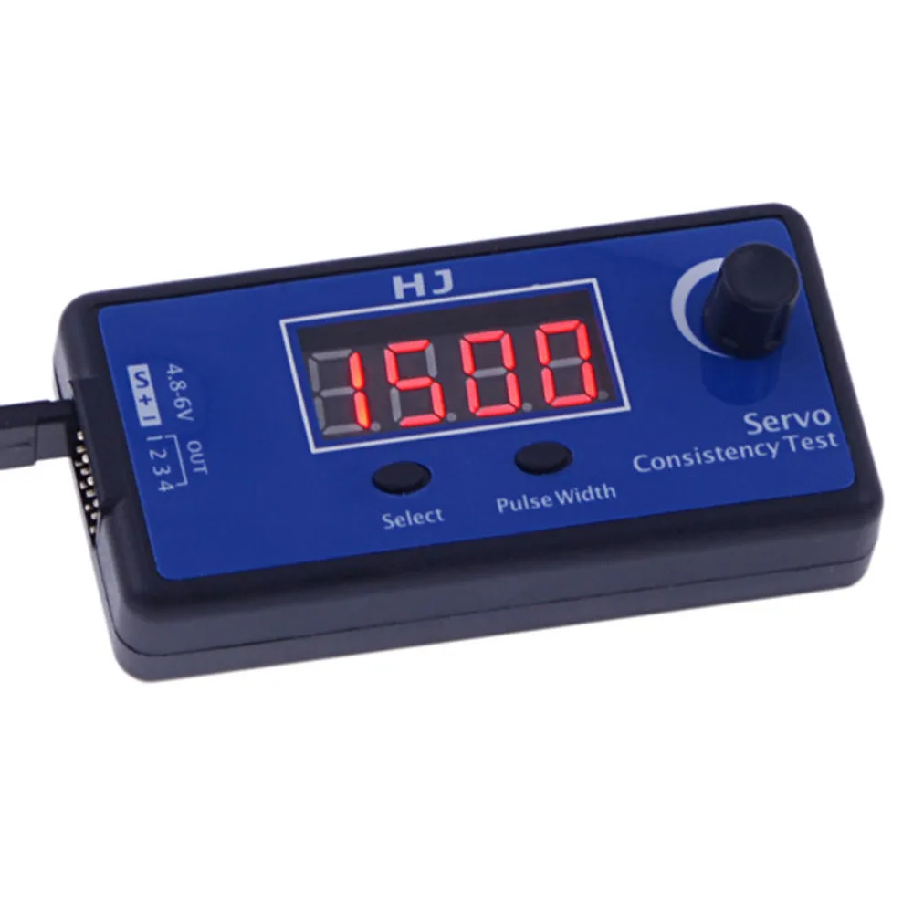

1pc HJ Digital Servo Tester / ESC Consistency Tester for RC Helicopter Airplane Car RC Helicopter Tester Tool Wholesale Dropship