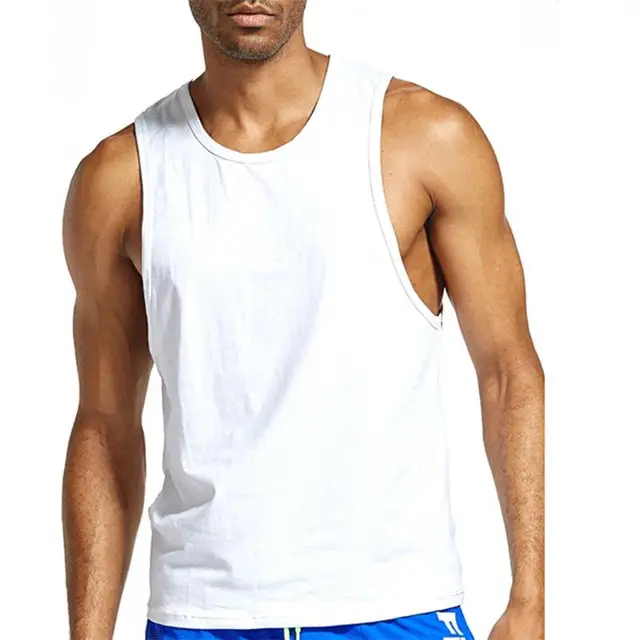 New Mens Sexy Cotton Casual Tank Top Sleeveless Tops Bodybuilding