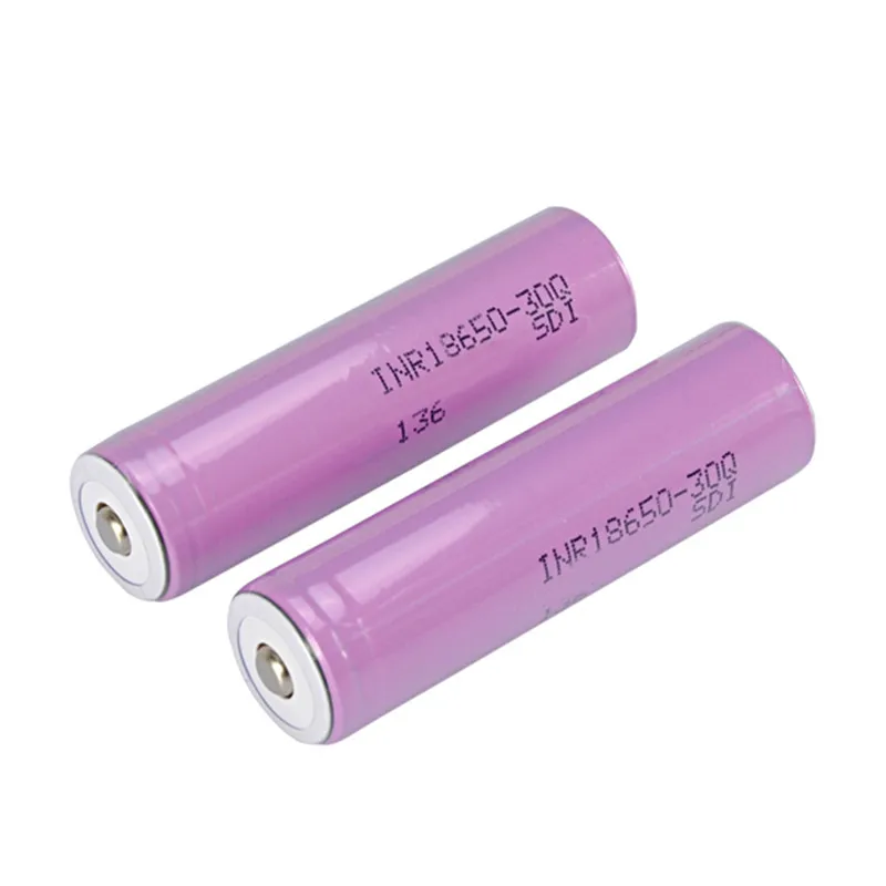 

High Quality 2PCS INR18650-30Q 3000mAh 20A Button Top Li-ion Battery With Box Led Flashlight Lighting Accessories For Samsung