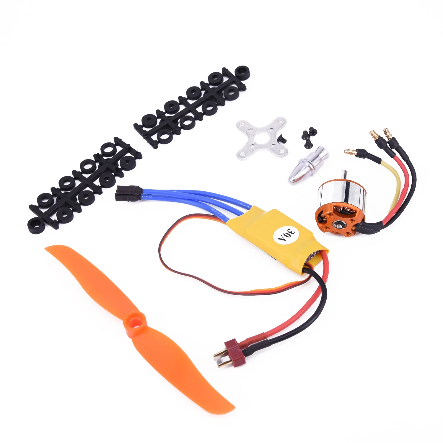 

2200kv Brushless Motor 30A ESC Propeller Kit For RC Plane Helicopter Cheapest