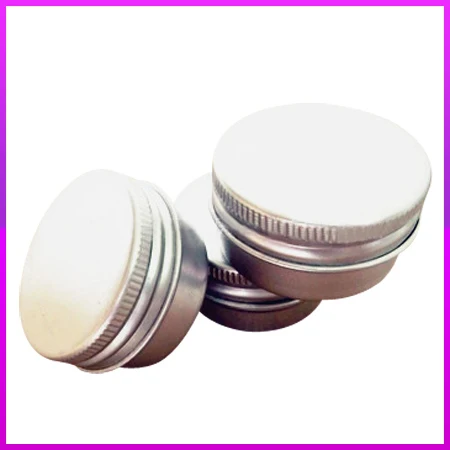 100PCS/lot Free shipping 10g aluminium cream jars with screw lid,10ml aluminum tins, aluminum lip balm container ZKH37 free standing awning 500x300 cm cream