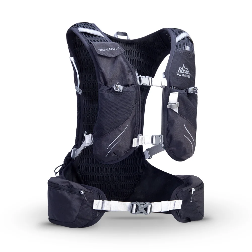 AONIJIE C930 al aire libre ligera hidratación mochila gratis 2L agua de la vejiga para senderismo Camping corriendo maratón carrera - 3