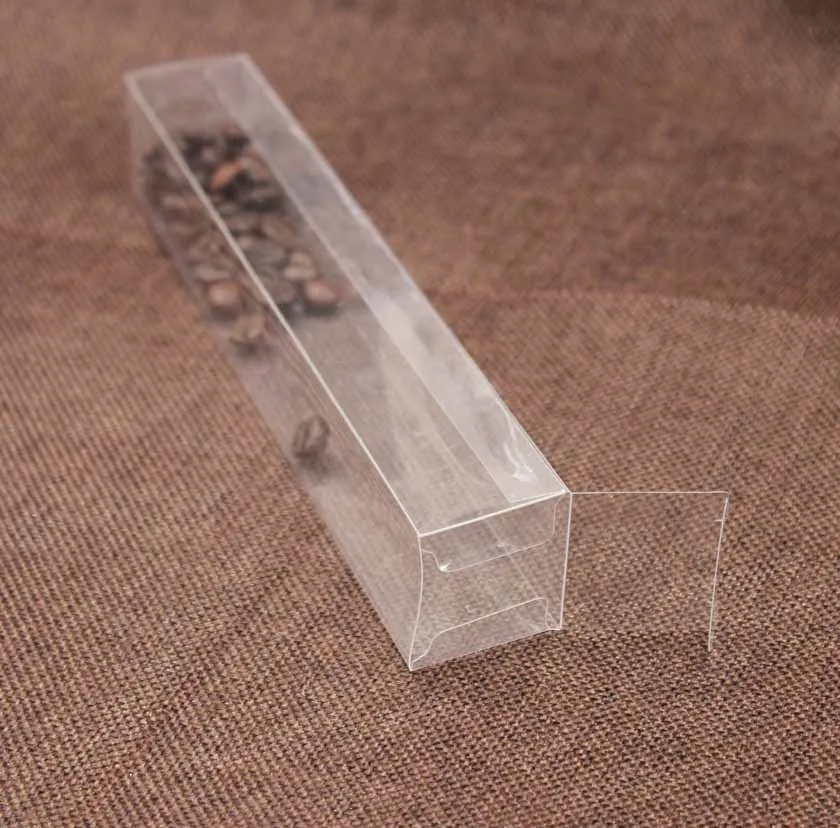 3*3*22 см 20 шт./лот ПВХ прозрачная пластиковая упаковка Коробки маленький подарок/CANDY/сувенир для свадебной вечеринки прозрачная пластиковая упаковочная коробка