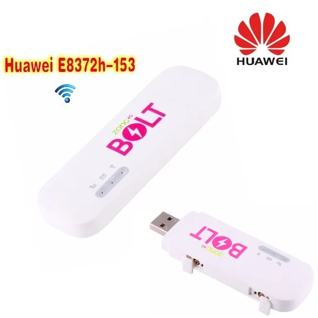 Huawei E8372h-153 мобильный широкополосный Cat4 LTE USB WiFi точка доступа автомобиля+ 4G антенна+ huawei AF25