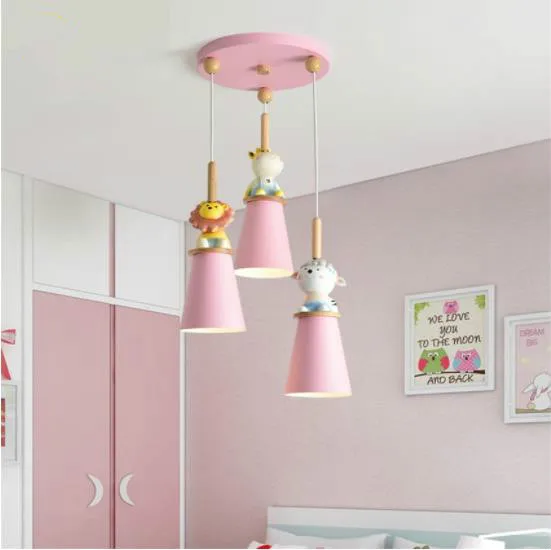 

Nordic Bedroom Led Ceiling Lights Modern Children Room Ceiling Lamp Creative Girl Cartoon Cute Animal Child Lamp Home Lighting