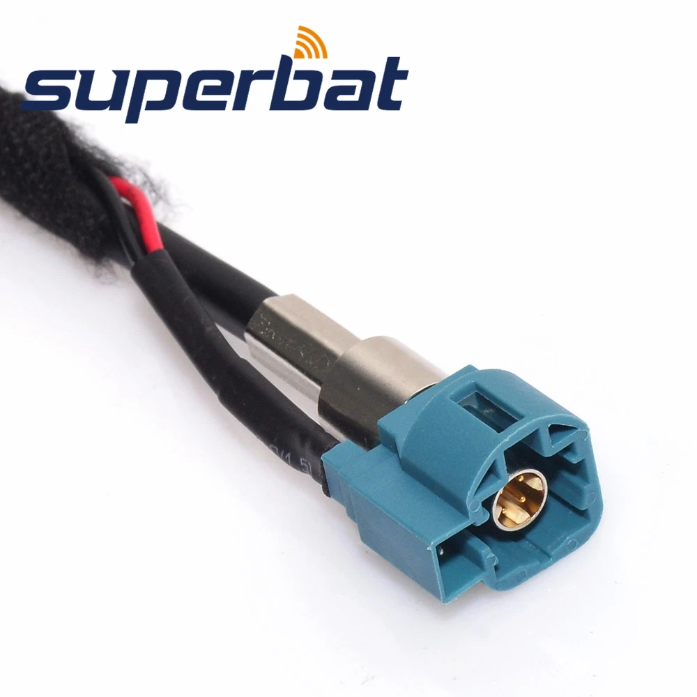 Right Angle Female to Straight Male HSD Cable Assembly