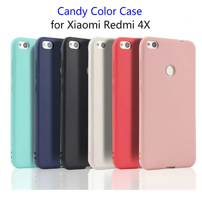 

Matte silicon case for Xiaomi Redmi 4X ultra thin TPU phone back cover for Redmi 4X case protector for xiomi 4x 4g 64g 5.0inch