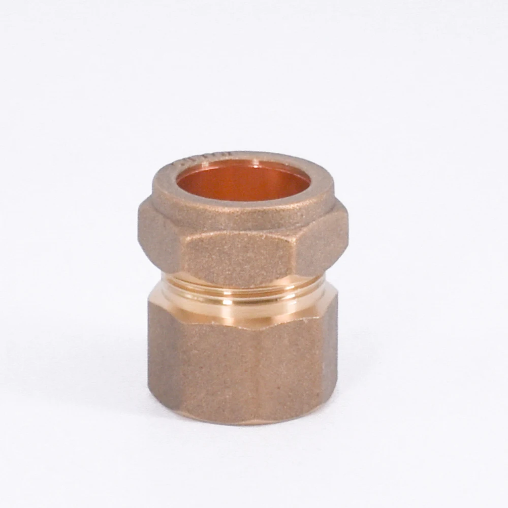 

Fit Tube OD 22mm x 3/4" BSP Female Brass Compression Fitting Union Connector Water Gas Fuel