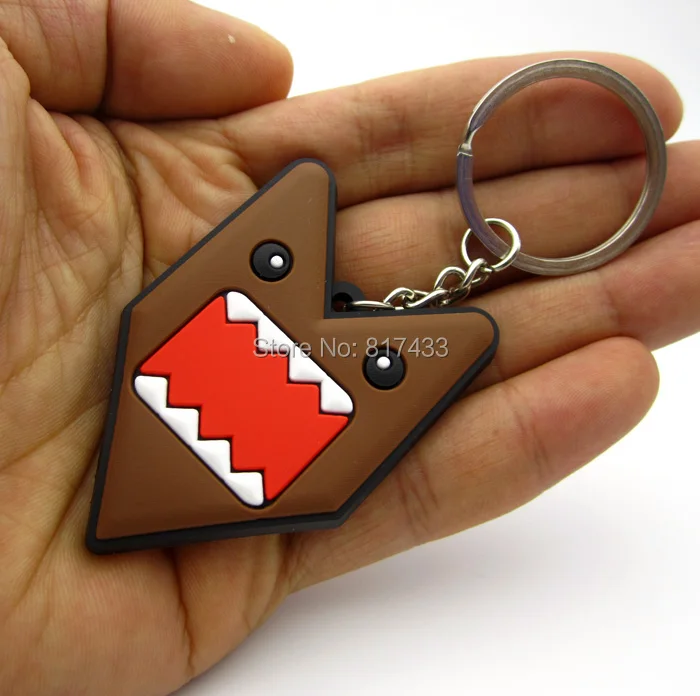 50 шт. мягкий резиновый JDM СТИЛЬ domo kun domokun наконечник стрелы брелок для ключей Флаг