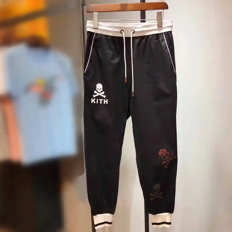 

19ss KITH Mastermind Japan Pants Women Men 1:1 High Quality Joggers Streetwear Drawstring Sweatpants Mastermind Japan Trousers