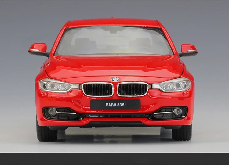 WELLY 1:24 Высокая Имитация классический литой автомобиль BMW 335i/535i металлический сплав модель автомобиля для детей подарок игрушка автомобиль коллекция