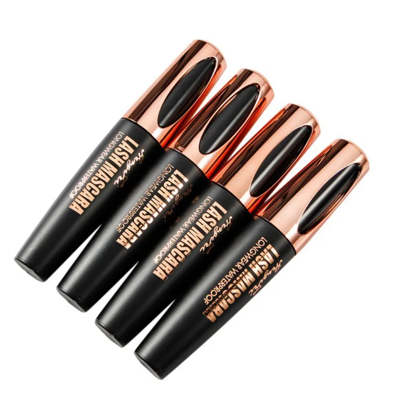 4D Silk Fiber Lash Mascara Waterproof 3d Mascara For Eyelash Extension Black Thick Lengthening Eye Lashes Korean Cosmetics