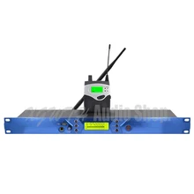 Одежда высшего качества в ухо Мониторы беспроводной системы контролирующее устройство передатчика Professional для сцены