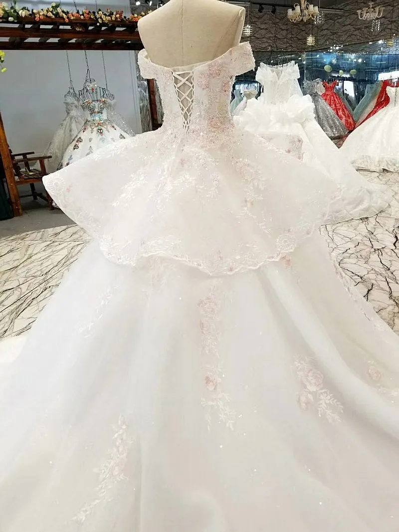 LS12345 выполненное на заказ дешевое мантия венчания от плеча невесты платья венчания невесты 2018 список бестселлеров покупка прямо от фарфора