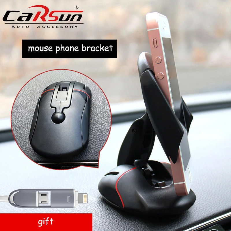 

Car Phone Holder magnetic holder Accessories Suction Cup Auto Dashboard Windshield Smartphone Mount Stand mouse phone bracket