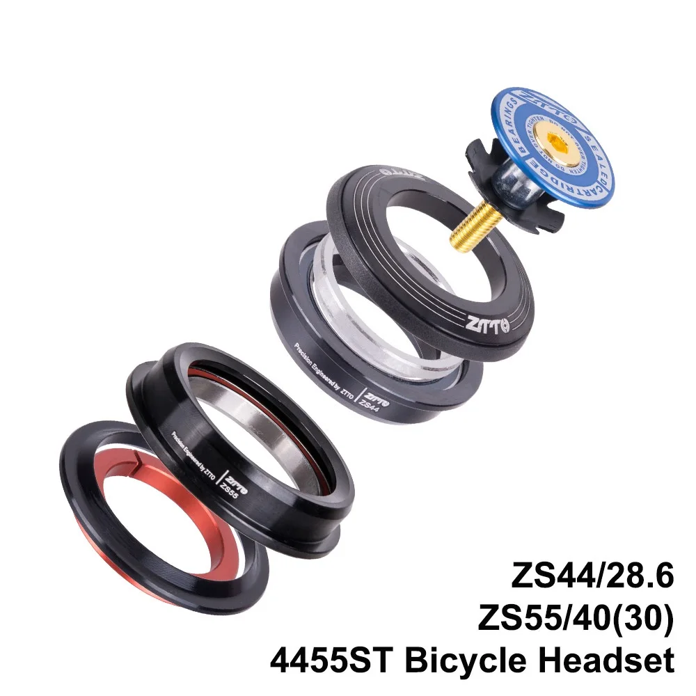 New Universal 34mm 1 1//8/" Bicycle Headset Threadless Bike Sealed Bearings BMX