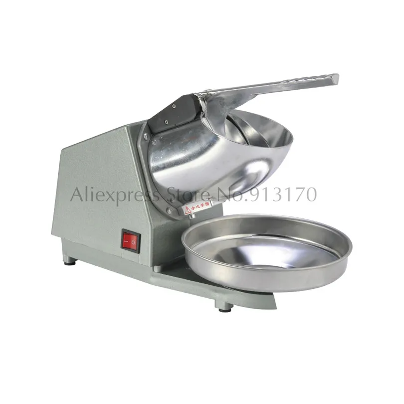 Электрическая дробильная машина для льда конусная дробилка 300 Вт с ручкой и чашей Ice Crusher (3)