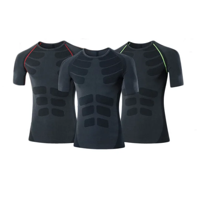 Quick Dry Breathable Men Sporting T shirts Fitness Bodybuilding Outdoor