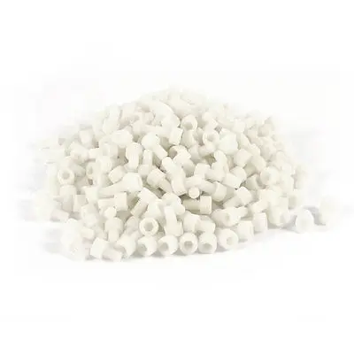 

200 x White Plastic Hex Socket Cap Fastener Screws 5mm x 8mm