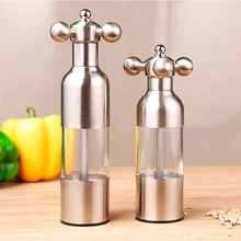 1 PCS Pepper Mill Gadgets Pepper and Salt Grinder Grinding Black Garlic Grinding Spice Grinder Kitchen Creative tools i chef thai garlic and pepper stir fry sauce 50g amazing from thailand
