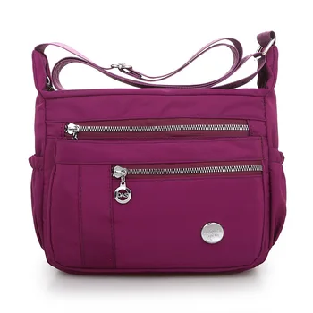 

Small Bags for Women Crossbody Shoulder Bag Handbags Female Beach Bag Waterproof Nylon Solid Hobos Bolsa Feminina Sac A Main