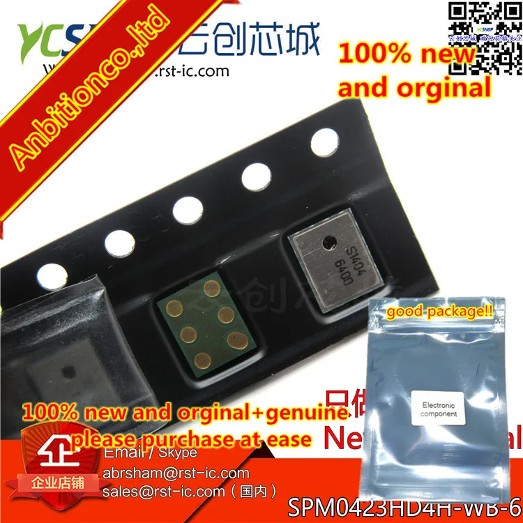 

10pcs 100% new and orginal SPM0423HD4H-WB-6 in stock