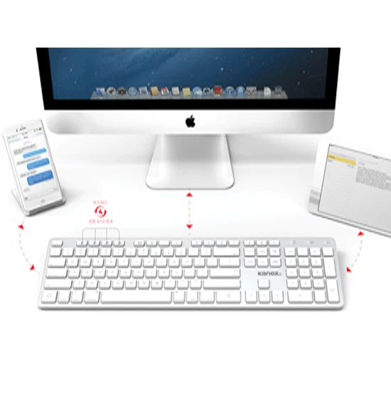Fashion MultiSync Bluetooth keyboard for iPhone