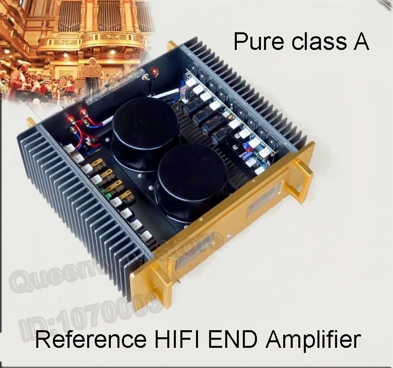 A60 HI END Circuit Pure Class A усилитель мощности 500 Вт Кольцевой трансформатор ELNA