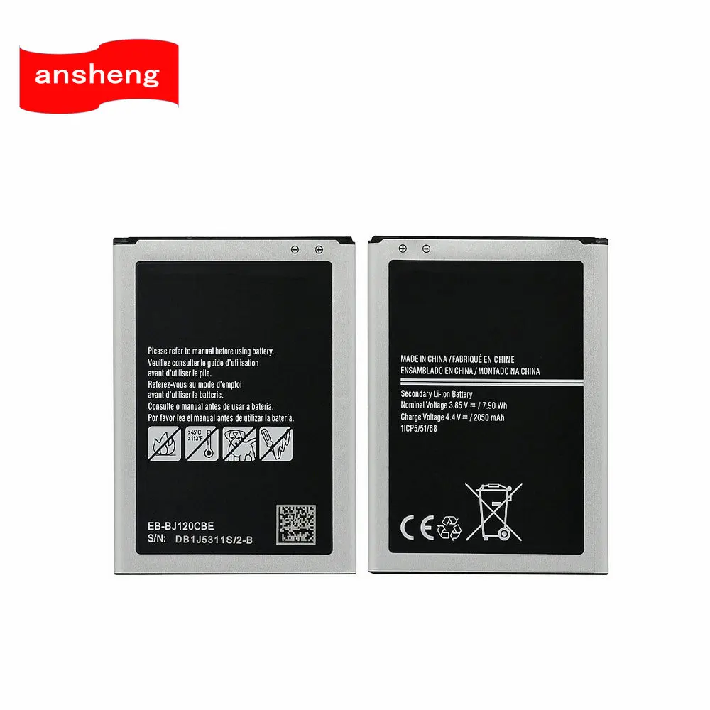 

High Quality 2050mAh EB-BJ120CBU Battery For Samsung Galaxy Express 3 J1 2016 J120 SM-J120A SM-J120F J120A J120H J120DS
