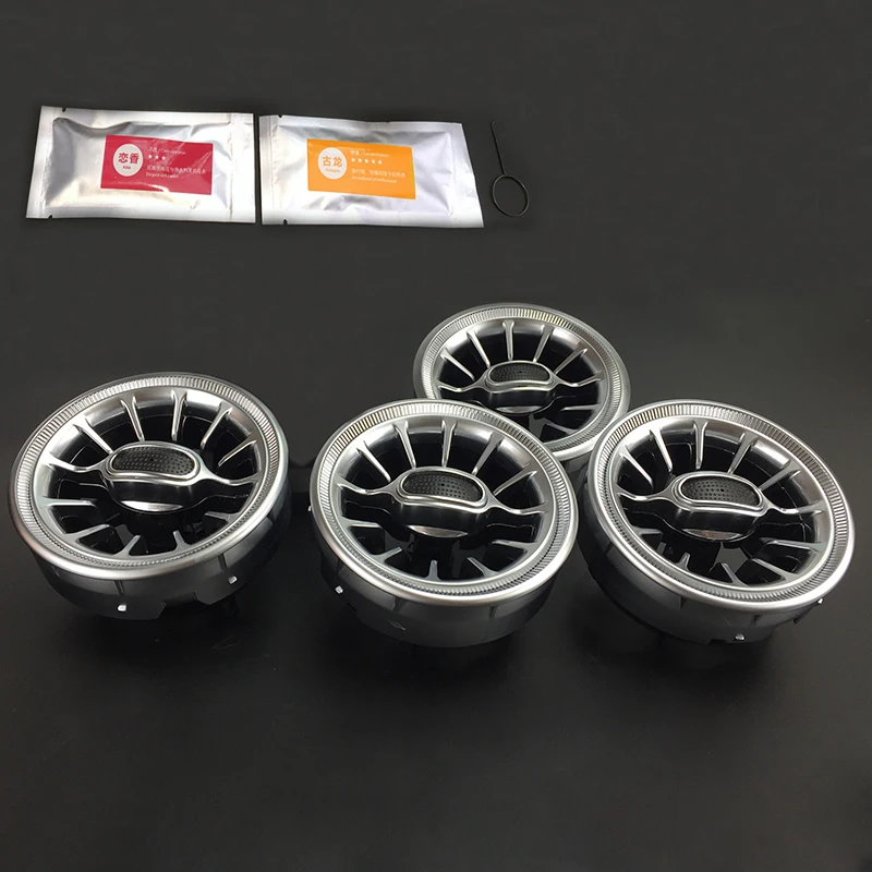 para Mercedes Benz Saída de Ventilação Classe Vito Viano Valente Metris W447 2020-19 Painel Frontal ac Condição ar Guarnição Anel Substituir v 8 condição ar saída de ventilação guarnição anel substituir