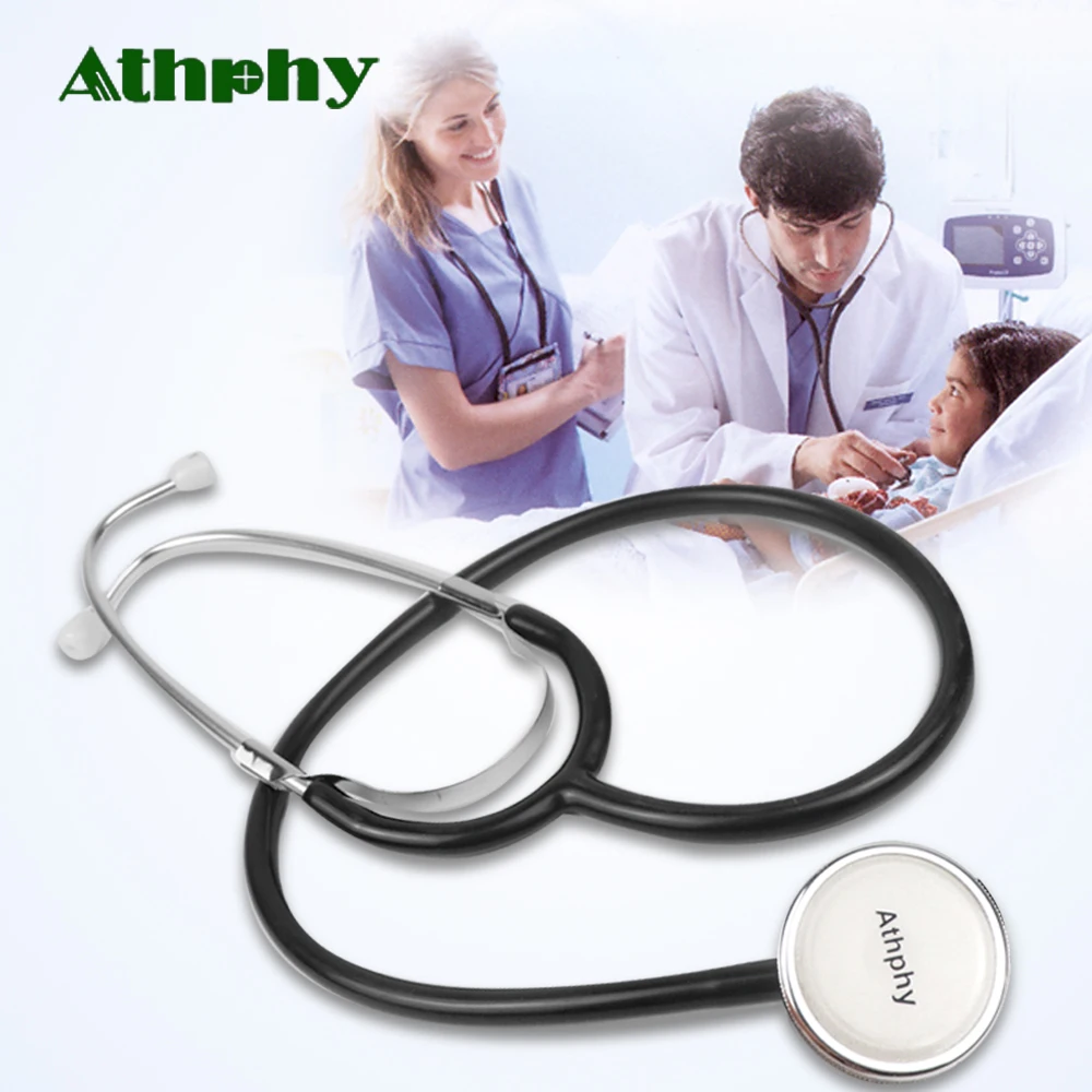 

Athphy Professional Stethoscope Medical Doctor equipment Nurse Portable