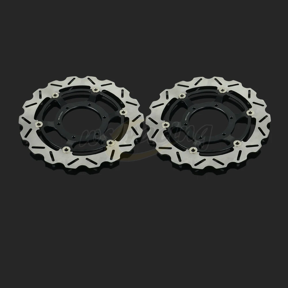 296MM Motorcycle Front Wavy Floating Brake Disc Rotor For HONDA CBR600F4I CBR600F CB919F VTX1800 VTX1800F VTX1800N VTX1800T