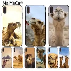 MaiYaCa camel Мягкий Силиконовый ТПУ чехол для телефона Apple iPhone 8 7 6 S Plus X XS MAX 5 5S SE XR мобильных телефонов