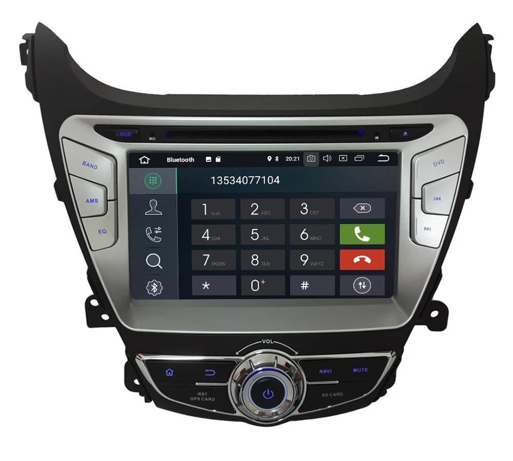 Clearance 8" Octa Core 4G Android 8.1 4GB RAM 64GB ROM RDS Car DVD Player Radio GPS Glonass Navigation For Hyundai Elantra I35 2014 2015 1