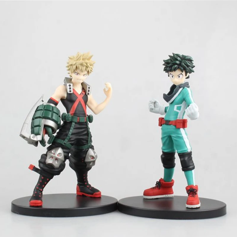 Моя геройская Академия мидория Lzuku Bakugou Katsuki модель куклы 17 см ПВХ фигурка игрушки
