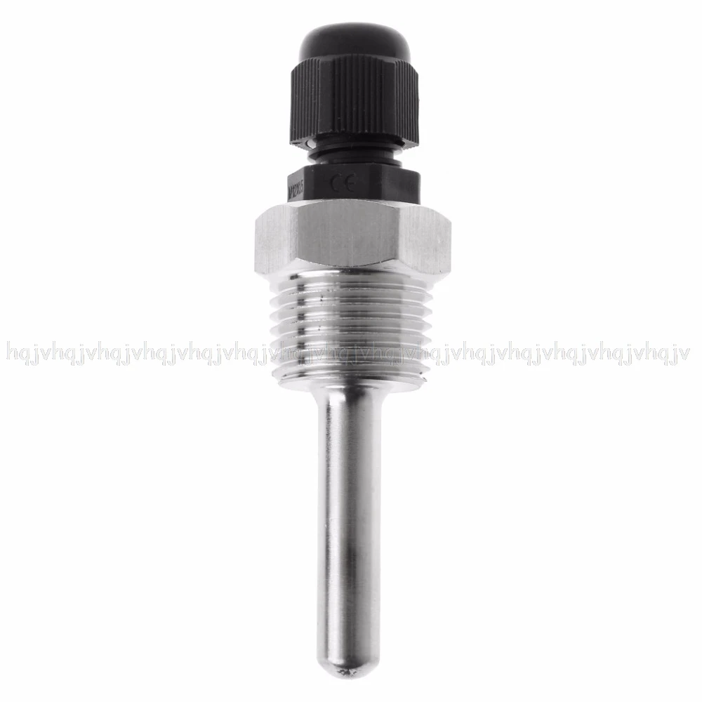 Резьба из нержавеющей стали Thermowell 30 200 мм резьба 304 1/2 дюйма BSP G для датчика