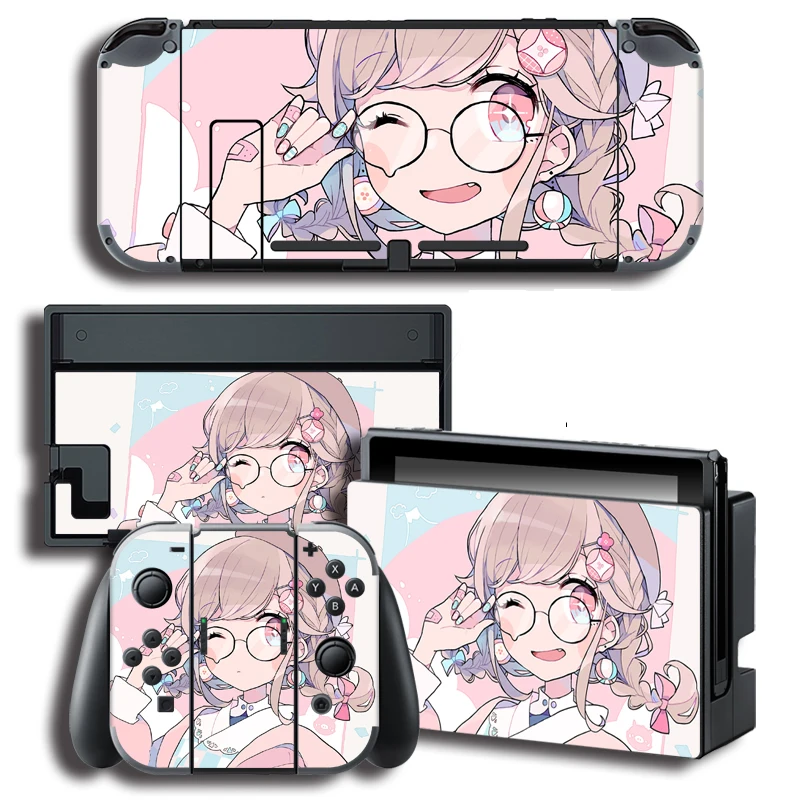 Высококачественная виниловая наклейка на экран для Nintendo Switch защитная s