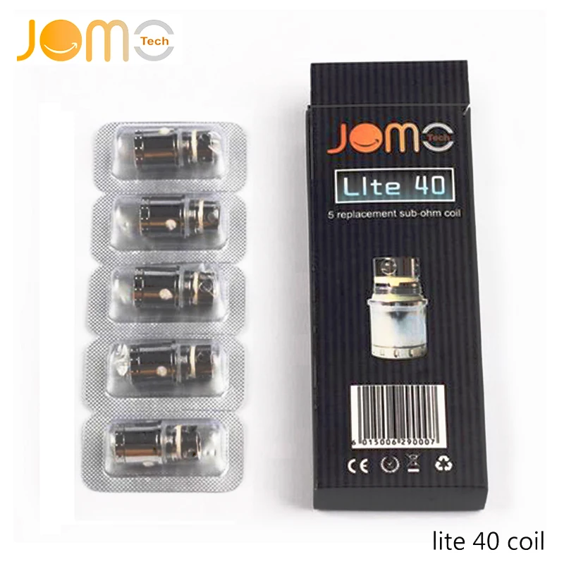 Оригинальный JomoTech Lite 40 Вт бак испарителя электронной распылительная катушка Kanthal