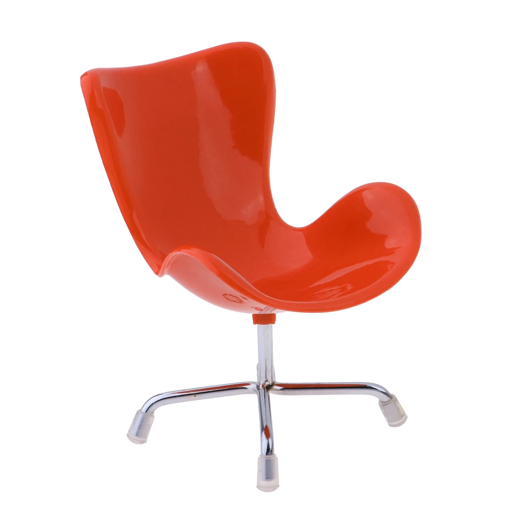 Stylish Plastic Chair Furniture Playsets for Dolls House Toy
