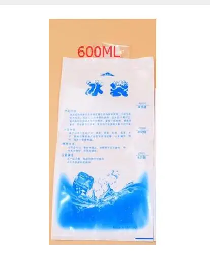 600ml Valink 10 шт./лот многоразовый гелевый мешок для льда изолированный сухой холодный пакет для льда гелевая сумка-холодильник для еды свежий мешок для льда Bolsa Termica - Цвет: 600ml