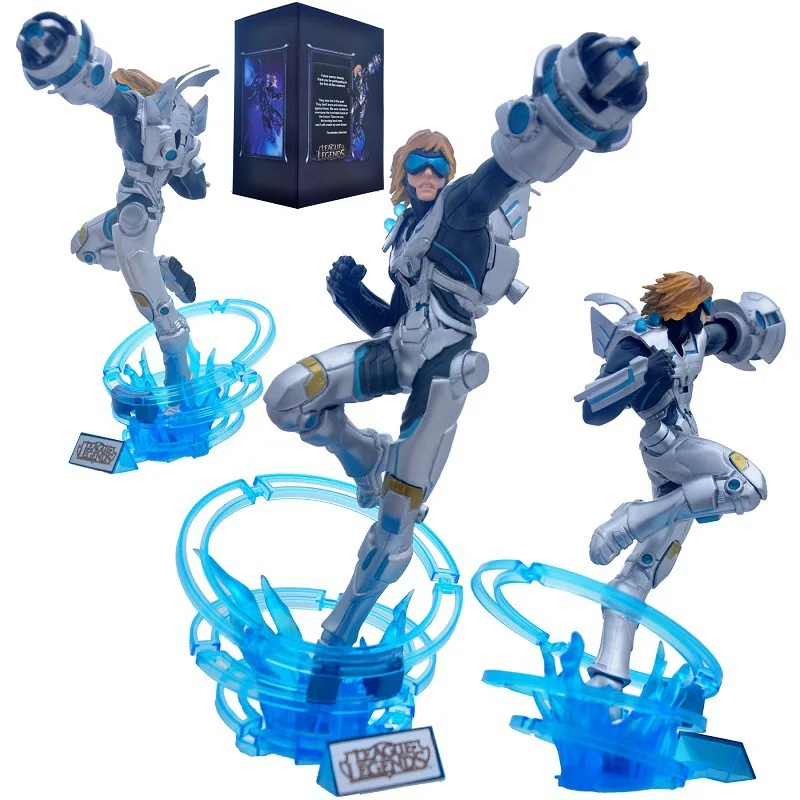 30cm The Prodigal Explorer Pulsefire Ezreal Pvc Game Figure Toy Model Gift Lol Model League Legends Figure Figure Toys Figure Toy Toy Modellol Models Aliexpress