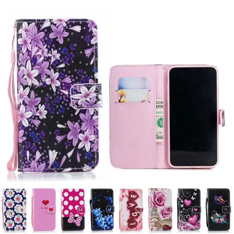 

Leather Phone Case Wallet Cover For iPhone 5 5G 5S SE 6 6S Plus 7 8 Plus X 10 Ten XS Max XR 11 Pro Max Flip Stand Book
