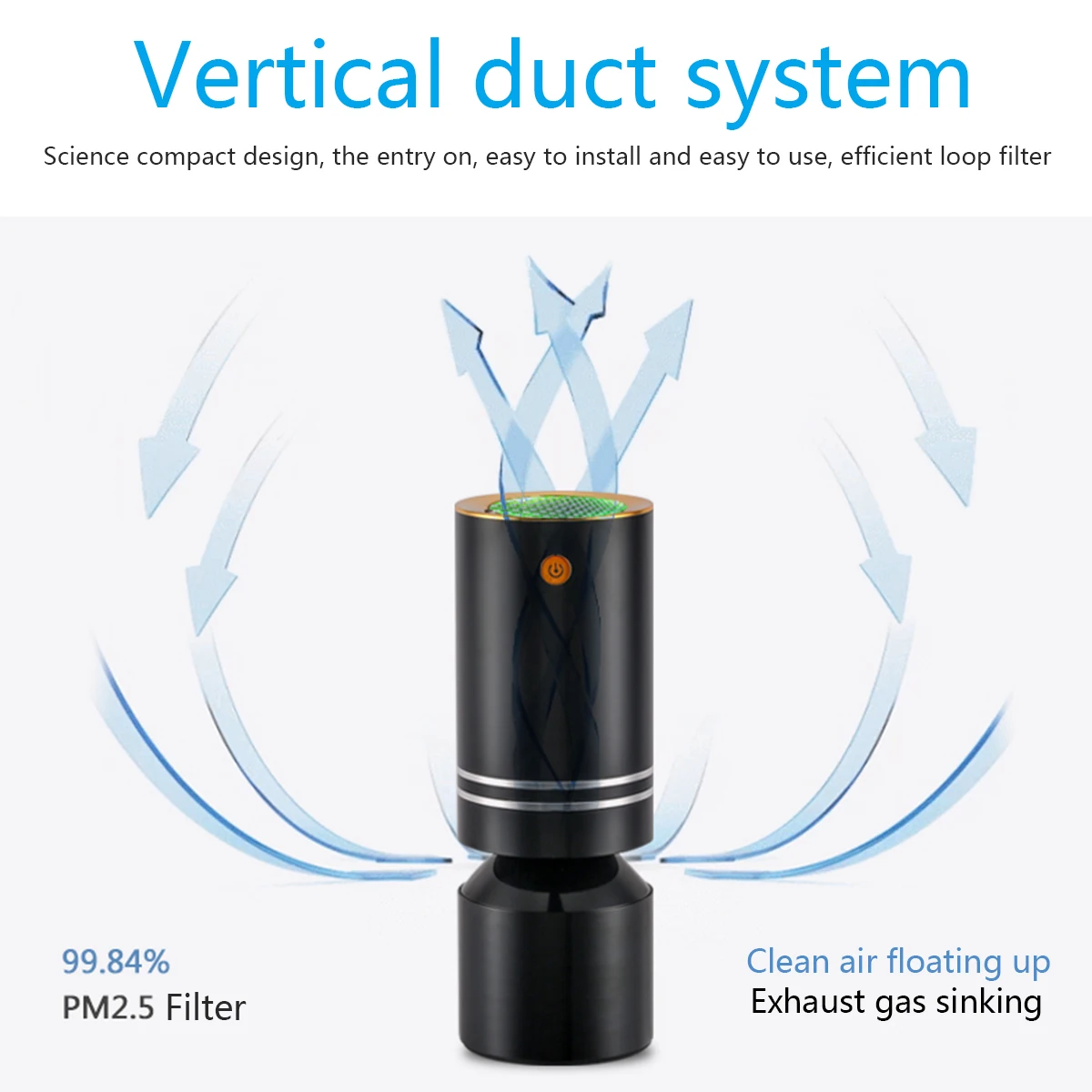 

FA-808A Air Purification Humidifier Car Anion Free-formaldehyde PM2.5 Aromatherapy Humidifier Car Air Purification Humidifier