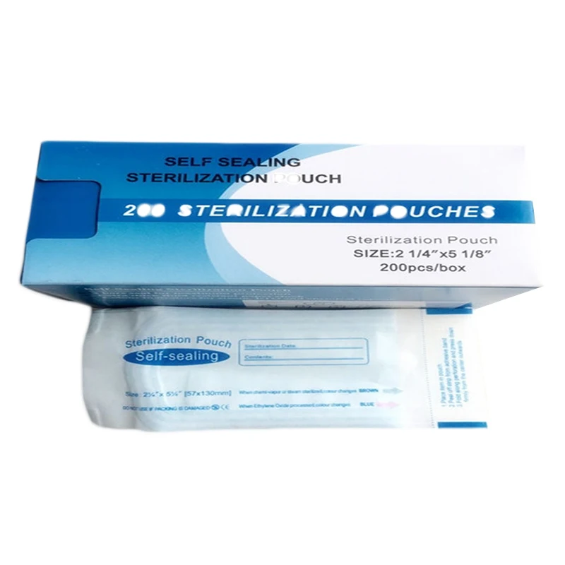 

200pcs DENTAL SELF SEAL STERILIZATION POUCHES Sterilization57*130mm