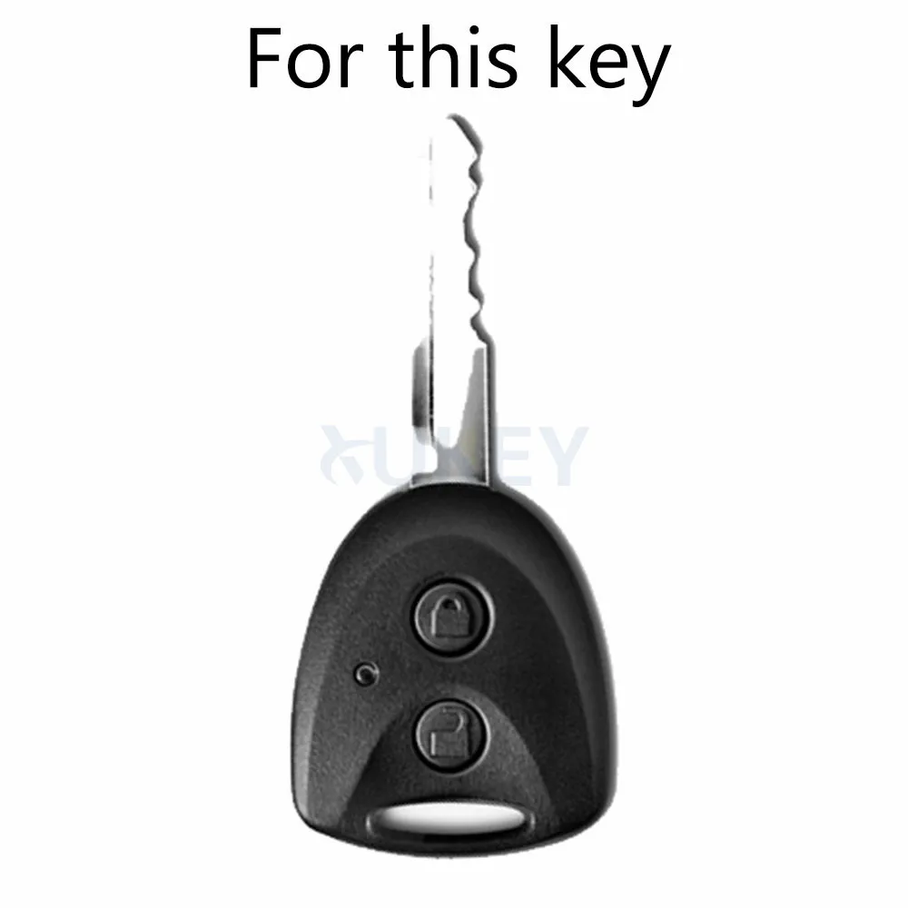 Силиконовый для ключа автомобиля чехол дистанционного Fob для Toyota Avanza Calya wigo для daihatsu Xenia Ayla Sigra для Perodua Axia Shell Sleeve