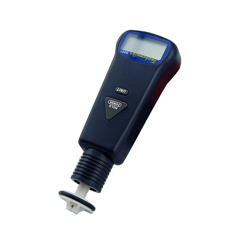 Новый AZ8001 контакт цифровой тахометр Тахометр ручной Тахометр для двигателя скорость тахометр