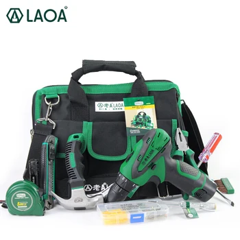 Buy LAOA 35PCS Power Tool Set Set Of Tools With Electric Screwdriver Electrical Drill Hammers Pliers Wrench Measuring Tape